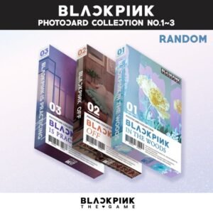 BLACKPINK - THE GAME PHOTOCARD COLLECTION No.1~3 (Random Ver.)