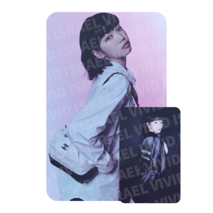 LE SSERAFIM CHAEWON - Fearless Monochrome Bouquet ver. Photocard