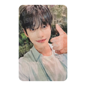 ZEROBASEONE JIWOONG - Youth in the Shade JUMP UP Photocard