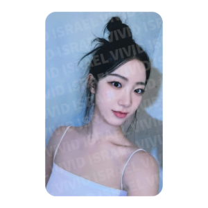 LE SSERAFIM KAZUHA - UNFORGIVEN POWERSTATION Lucky Draw Photocard