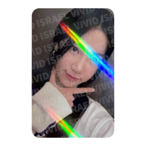 LE SSERAFIM KAZUHA - UNFORGIVEN KM Station Photocard