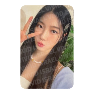 LE SSERAFIM KAZUHA - UNFORGIVEN Music Korea Photocard