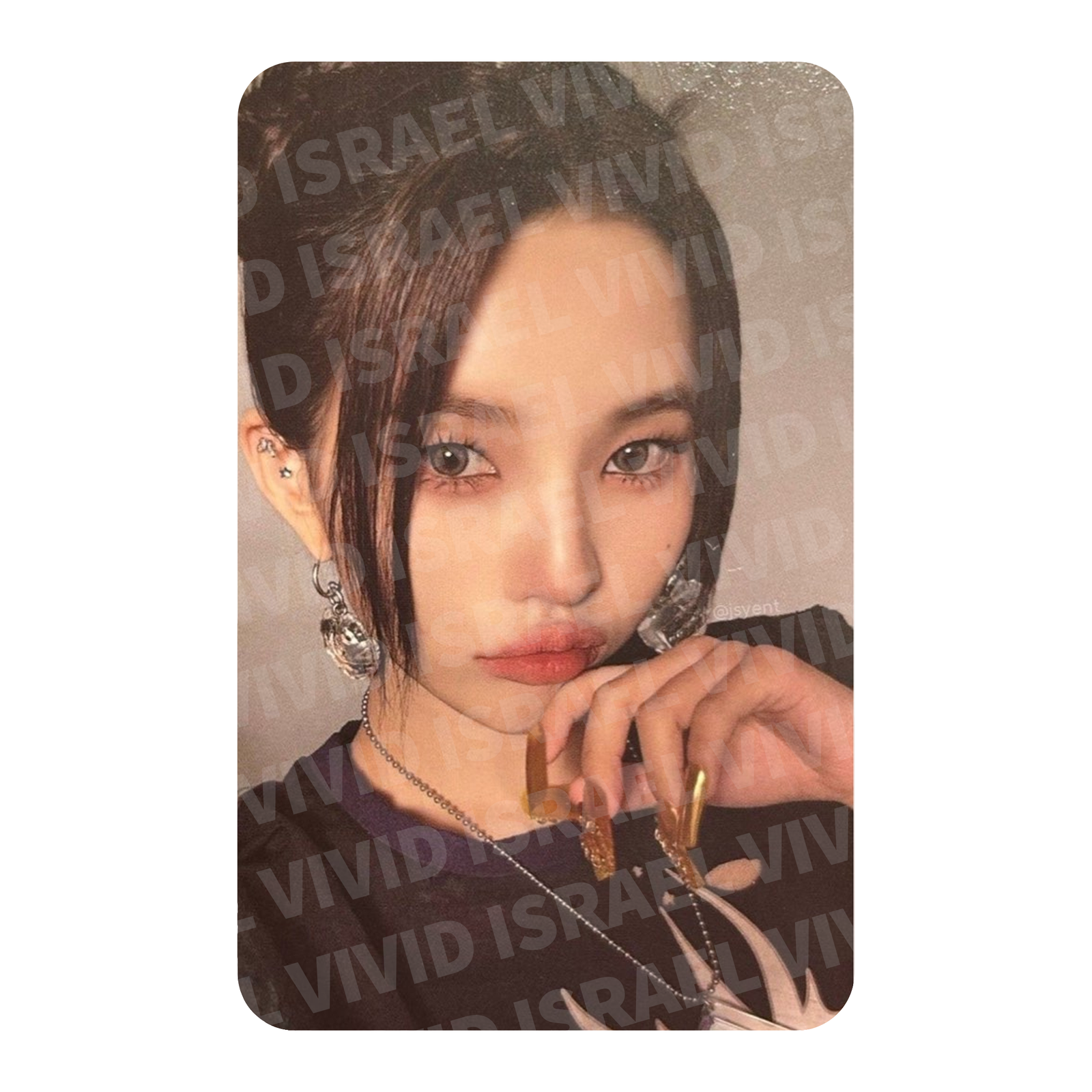 G I-DLE SOYEON - HEAT FLARE VER. Photocard