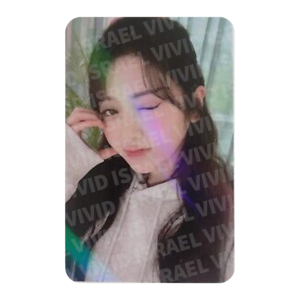 LE SSERAFIM YUNJIN - UNFORGIVEN KM Station Photocard