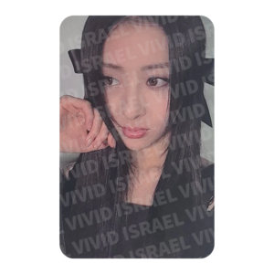 LE SSERAFIM YUNJIN - UNFORGIVEN WEVERSE 2 Photocard