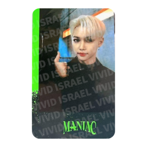STRAY KIDS FELIX - Maniac POLAROID Benefit Photocard
