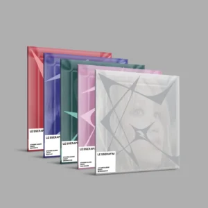 LE SSERAFIM - 4th Mini Album [CRAZY] (COMPACT Ver.) (Random Ver.)