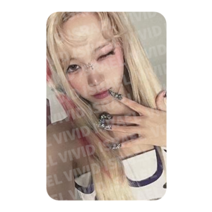 LE SSERAFIM CHAEWON - CRAZY Balaclava version Photocard
