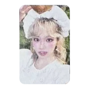 LE SSERAFIM CHAEWON - CRAZY Weverse version Photocard