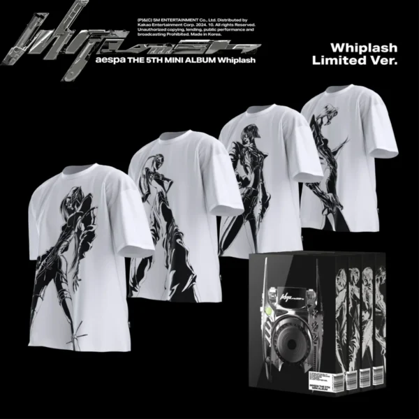 aespa - 5th Mini Album [Whiplash] (Limited Ver.) (Random Ver.)