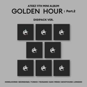 ATEEZ - 11th Mini Album [GOLDEN HOUR : Part.2] (Digipak Ver.) (Random ver.)