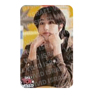 STRAY KIDS HAN – Fan Connecting 2024 "SKZ TOY WORLD" Sticker Photocard