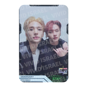 STRAY KIDS HYUNJIN x LEE KNOW – ODDINARY Pre-order Unit Photocard
