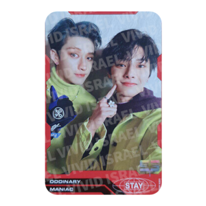 STRAY KIDS BANG CHAN x I.N – ODDINARY Pre-order Unit Photocard