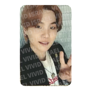 BTS SUGA - DICON Photocard