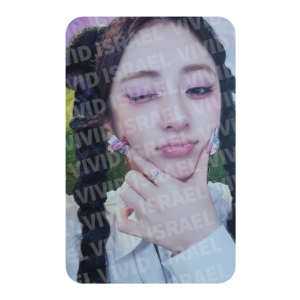 LE SSERAFIM YUNJIN - CRAZY Weverse version Photocard