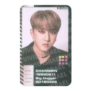 STRAY KIDS CHANGBIN – ODDINARY ID Photocard