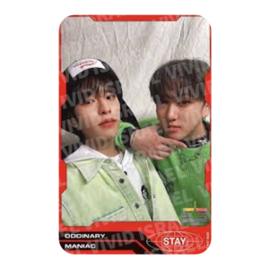 STRAY KIDS SEUNGMIN x CHANGBIN – ODDINARY Pre-order Unit Photocard