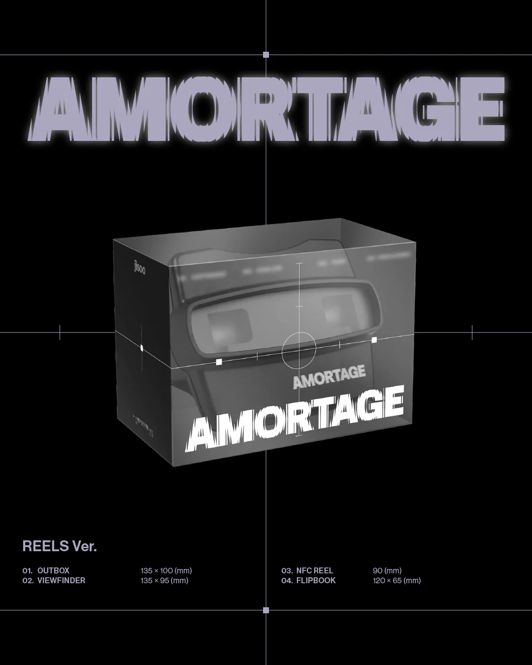 JISOO - Mini Album [AMORTAGE] REELS Ver.