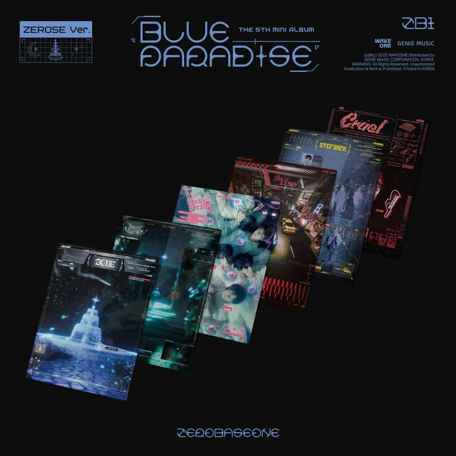 ZEROBASEONE - The 5th Mini Album [BLUE PARADISE] ZEROSE Ver