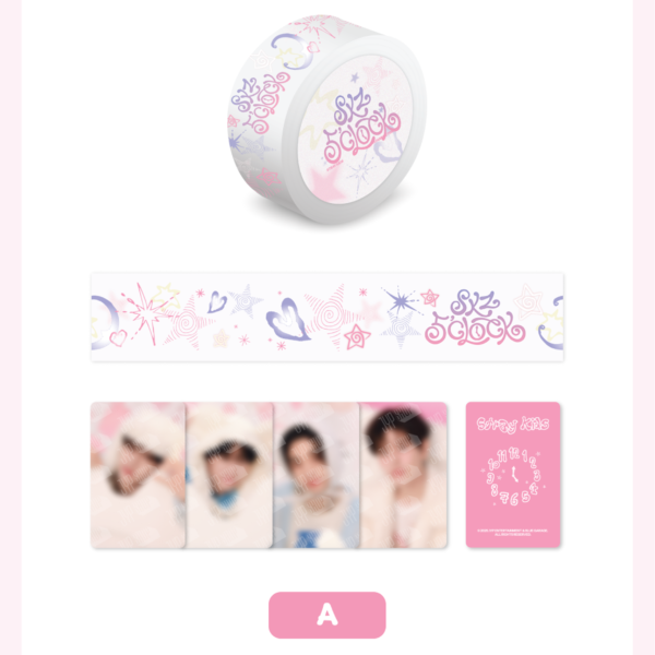 Stray Kids - [5th Fanmeeting [SKZ 5'CLOCK MD]] BOX TAPE SET A ver
