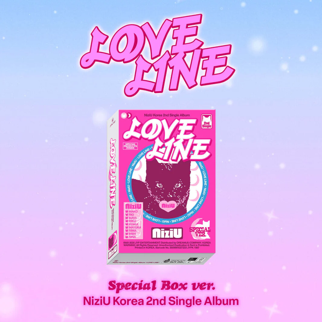 NiziU - 2nd Single Album [LOVE LINE] (Special Box Ver.)