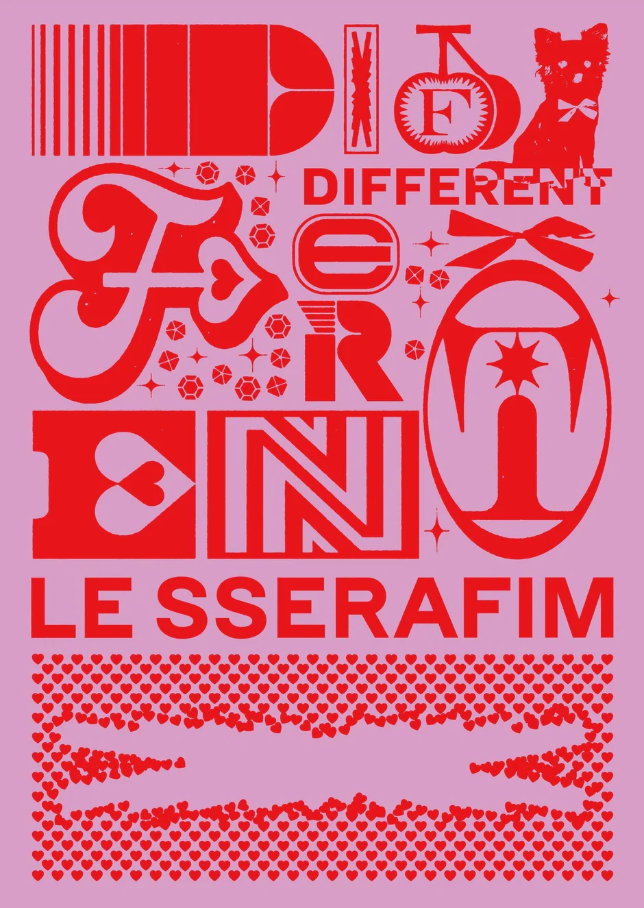 LE SSERAFIM - Japan 4th Single Album [DIFFERENT] LIMITED EDITION (NOSTALGIC YLANG Ver.)