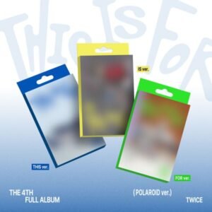 TWICE - 4TH FULL ALBUM [THIS IS FOR] (POLAROID Ver.) (Random Ver.)