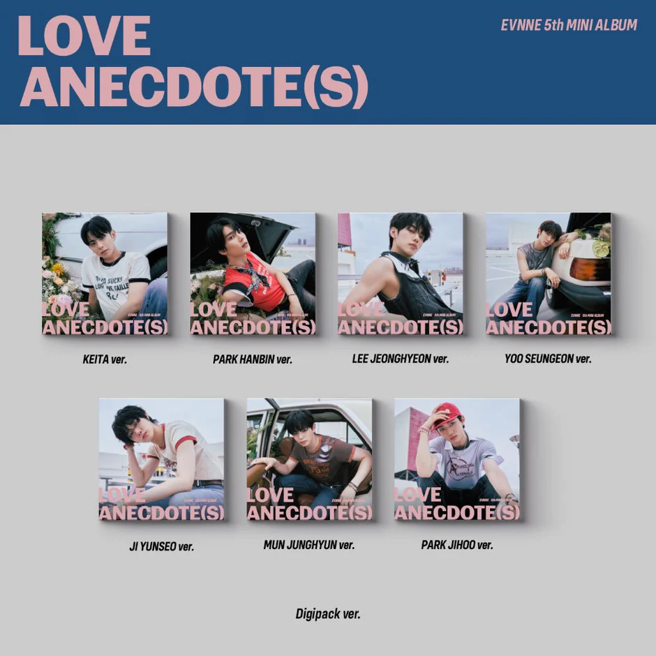 EVNNE - 5th Mini Album [LOVE ANECDOTE(S)] (Digipack Ver.) (Random Ver.)