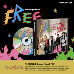 YOUNG POSSE - 4th EP Album [Growing Pain pt.1 : FREE] (Jewel Case Ver.)