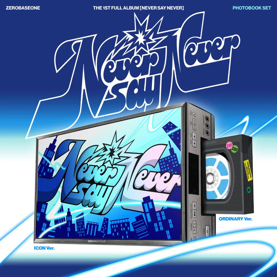 ZEROBASEONE THE 1ST FULL ALBUM [NEVER SAY NEVER] PHOTOBOOK Ver.(ICON & ORDINARY) (Random Ver.)