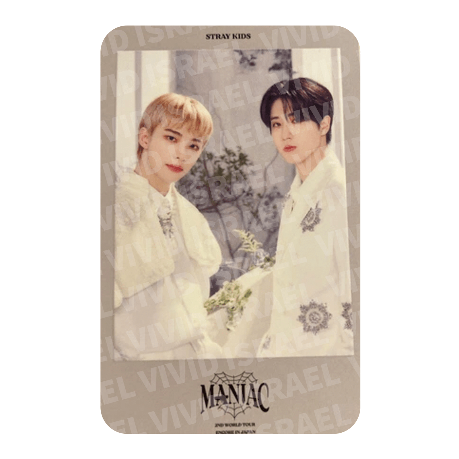 STRAY KIDS HYUNJIN & HAN – Maniac POLAROID Photocard