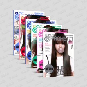 LE SSERAFIM - 1st Single Album [SPAGHETTI] (COMPACT Ver.) (Random Ver.)