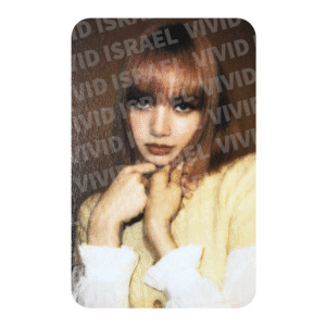 BLACKPINK LISA – 2022 Welcoming Collection Photocard