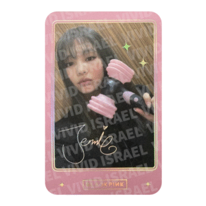 BLACKPINK JENNIE – LIGHTSTICK Photocard