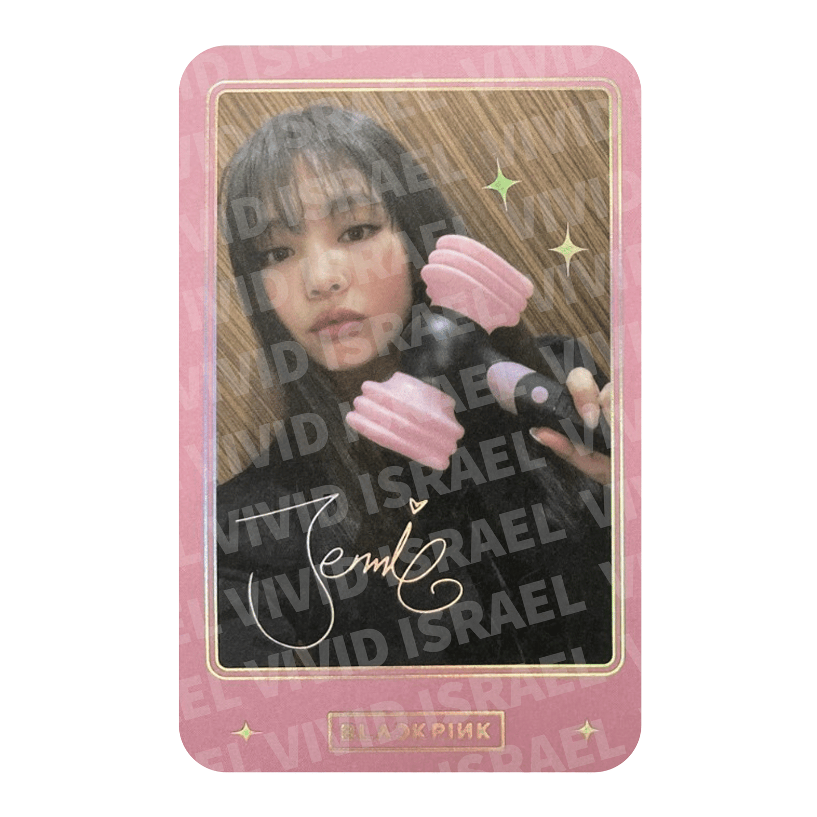 BLACKPINK JENNIE – LIGHTSTICK Photocard