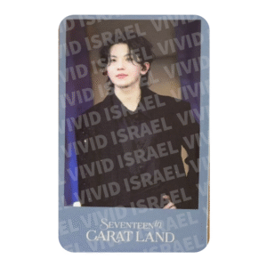 SEVENTEEN WOOZI – SEVENTEEN in CARAT LAND 2024 DVD WEVERSE Photocard