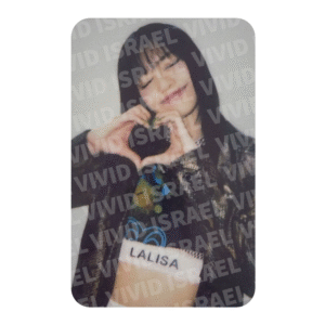 BLACKPINK LISA – BORN PINK World Tour MD Photocard