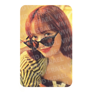 BLACKPINK LISA – THE GIRLS The Game Photocard