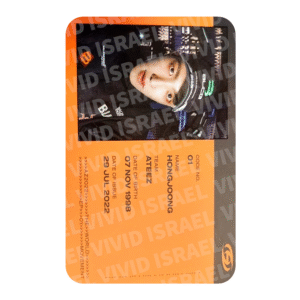 ATEEZ HONGJOONG – THE WORLD EP.1 ID Photocard