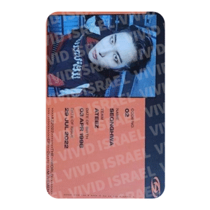 ATEEZ SEONGHWA – THE WORLD EP.1 ID Photocard