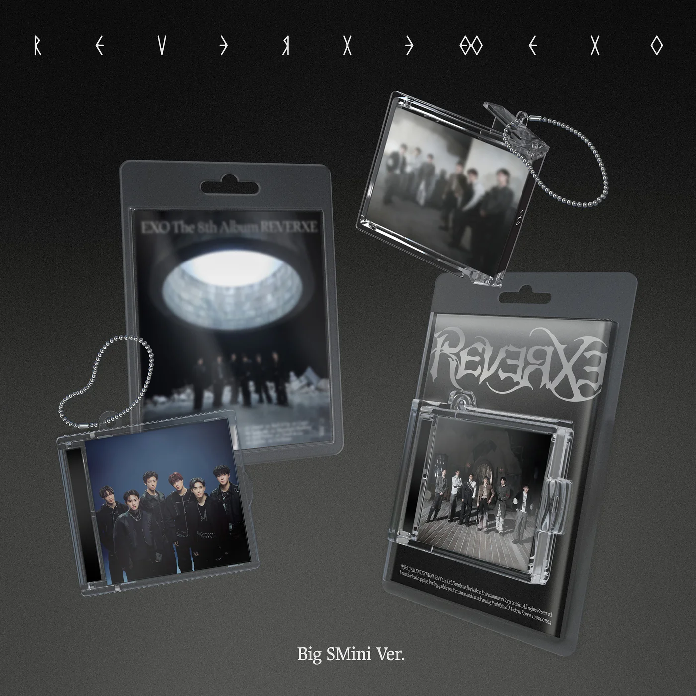 [בהזמנה מראש]EXO - 8th Album [REVERXE] Big SMini Ver. (Smart Album)