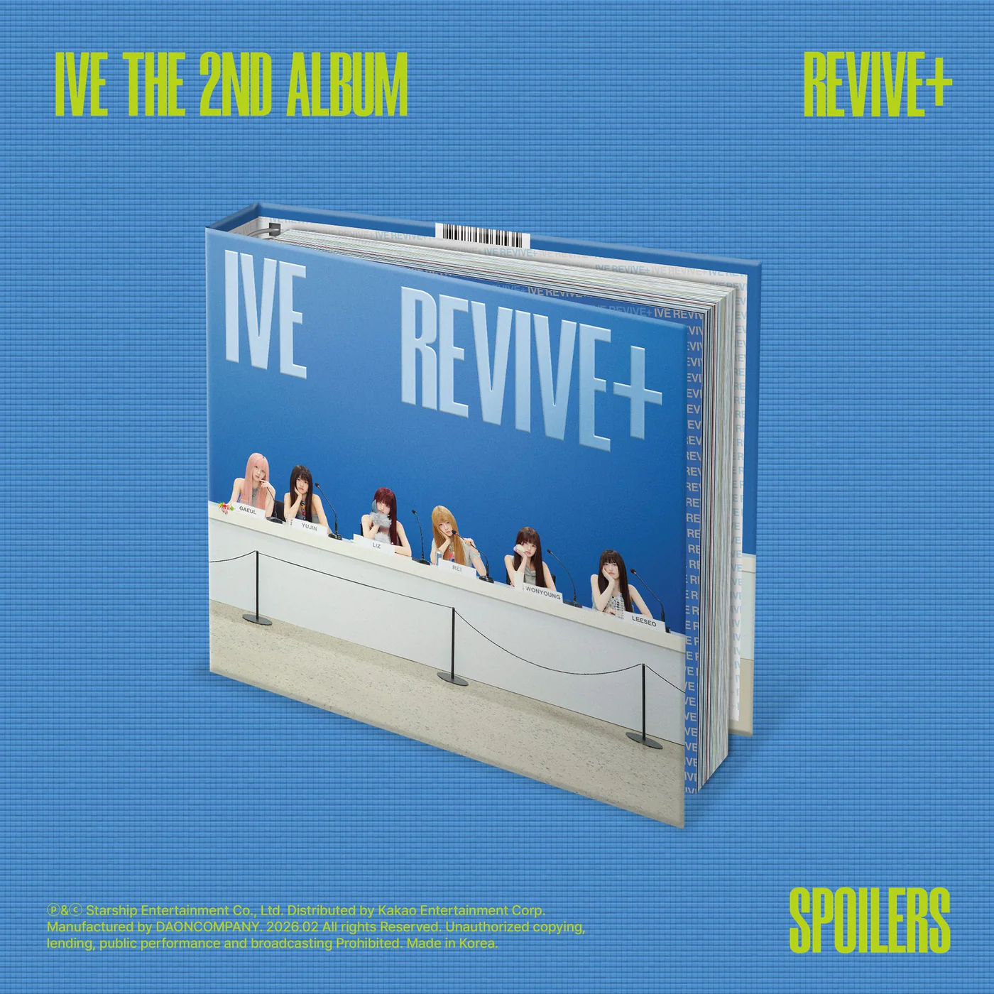 [בהזמנה מראש] IVE – 2nd Album [REVIVE+] SPOILERS Ver