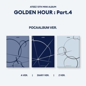 [בהזמנה מראש] ATEEZ - 13th Mini Album [GOLDEN HOUR : Part.4] (POCAALBUM Ver.) (Random ver.)