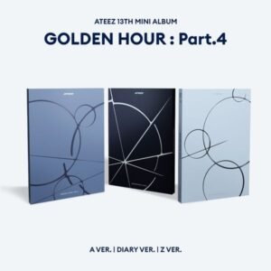 [בהזמנה מראש] ATEEZ - 13th Mini Album [GOLDEN HOUR : Part.4] (Random ver.)