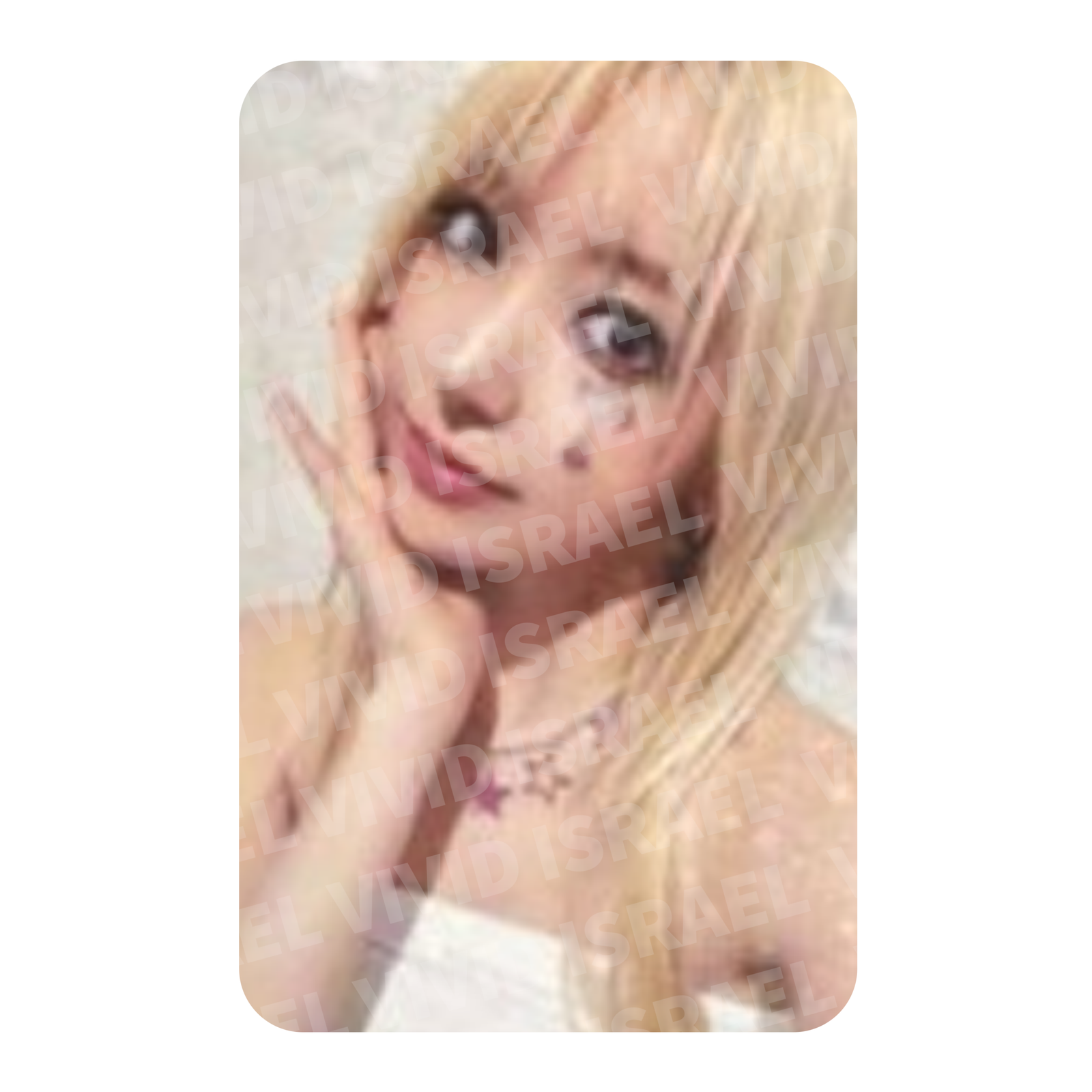 LE SSERAFIM SAKURA – CRAZY Weverse Pre-order Benefit Photocard