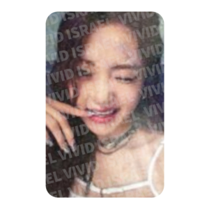 LE SSERAFIM YUNJIN – CRAZY Weverse Pre-order Benefit Photocard
