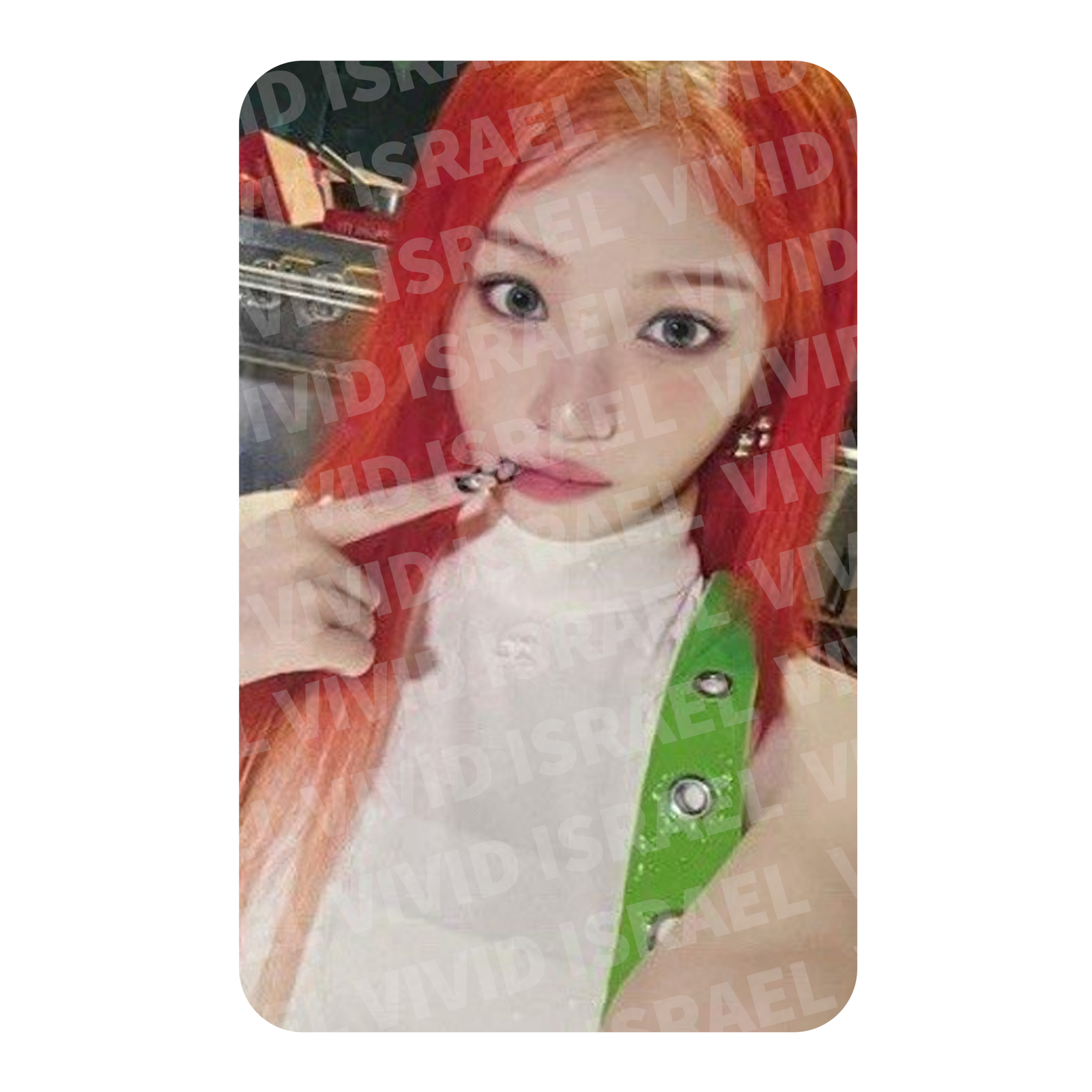 LE SSERAFIM CHAEWON – SPAGHETTI Weverse Pre-order Benefit Photocard