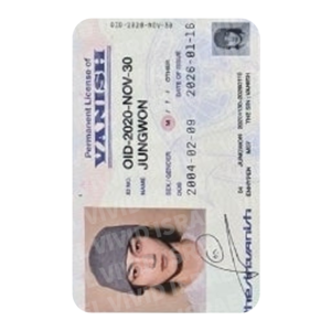 ENHYPEN JUNGWON – THE SIN : VANISH Fugitive ver. Photocard