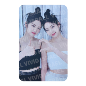 LE SSERAFIM YUNJIN x KAZUHA – UNFORGIVEN Weverse ver. Photocard